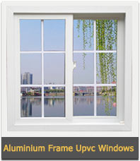 Aluminium Frame UPVC Windows